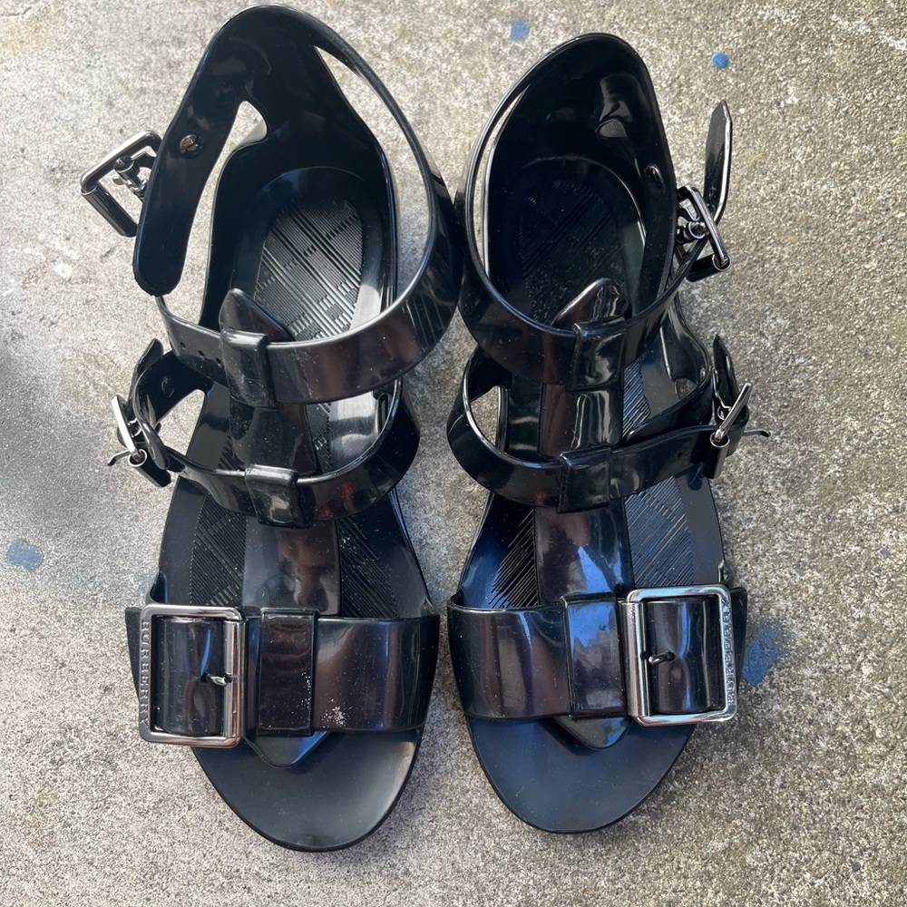Burberry Gladiator Jelly Sandals